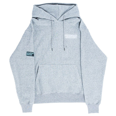ISOMETRIC BLOCK LOGO ( LIMITED COLOR ) GREY HOODIE (REFLECTIVE)